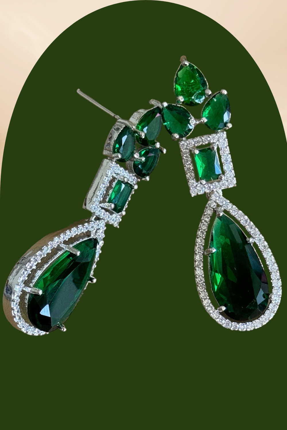 Dazzling Nova Statement Earrings